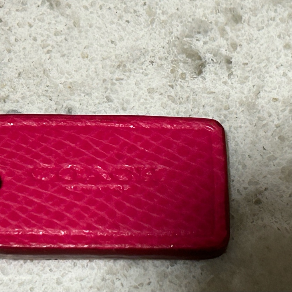 Coach Brown and Pink Signature Zip Wristlet with Hang Tag -Clean - Picture 7 of 7